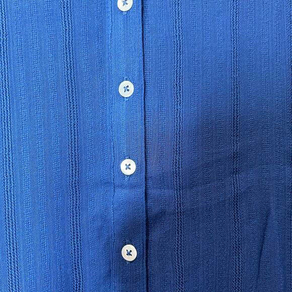 L*Space Anita Button Front Tunic Swim Cover-up Indigo Women Small NWT - Picture 7 of 8